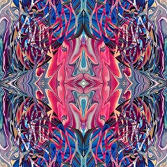Abstract Arabesque Play Mat (rectangle) by kaleidomarblingart