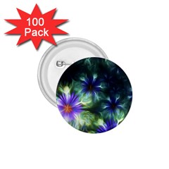 Fractalflowers 1 75  Buttons (100 Pack)  by Sparkle