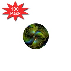 Digitalart  Waves 1  Mini Buttons (100 Pack)  by Sparkle