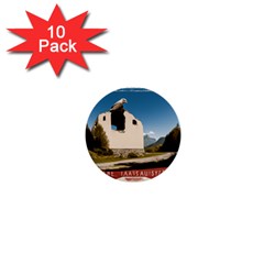  Us Ventag Eagles Travel Poster Graphic Style Redbleuwhite  1  Mini Buttons (10 Pack)  by steakspro94