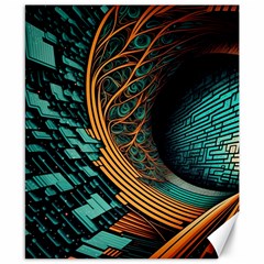 Big Data Abstract Abstract Background Backgrounds Canvas 8  X 10  by Pakemis