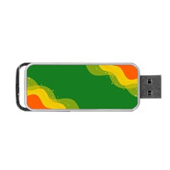 Background Pattern Texture Design Portable Usb Flash (one Side) by Ravend