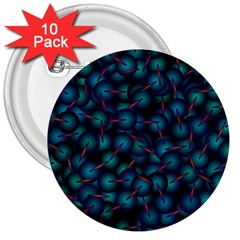 Background Abstract Textile Design 3  Buttons (10 Pack)  by Ravend