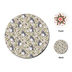 Pattern My Neighbor Totoro Playing Cards Single Design (round) by danenraven