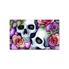 Floral Skeletons Sticker Rectangular (10 Pack) by GardenOfOphir
