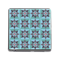 Floral Pattern Floral Motif Memory Card Reader (square 5 Slot) by Ravend