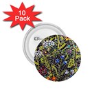 Mosaic Background Pattern Texture 1.75  Buttons (10 pack) Front