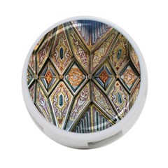 Church Ceiling Mural Architecture 4-port Usb Hub (one Side) by Ravend