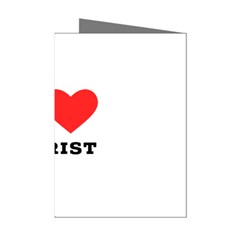 I Love Christ Mini Greeting Cards (pkg Of 8) by ilovewhateva