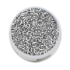 Question Mark Typographic Motif Random Pattern 4-port Usb Hub (one Side) by dflcprintsclothing