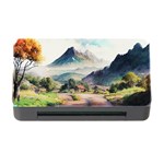 Countryside Trees Grass Mountain Memory Card Reader with CF Front