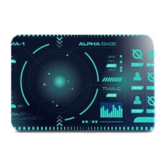 Sci Fi Computer Screen Plate Mats by Uceng