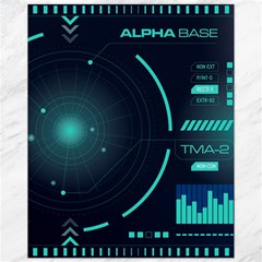 Sci Fi Computer Screen Canvas 11  X 14  by Uceng