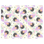 Pattern Pastel Drawing Art One Side Premium Plush Fleece Blanket (Medium) 60 x50  Blanket Front