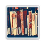 Books Shelf Library Book Shelf Memory Card Reader (Square) Front