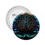 Brain Mind Technology Circuit Board Layout Patterns 2.25  Buttons Front