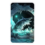 Sculpture Dinosaur Shark Frozen Winter Fantasy Memory Card Reader (Rectangular) Front