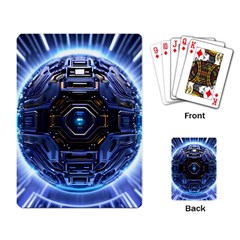 Ai Generated Digital Technology Computer Internet Playing Cards Single Design (rectangle) by Ravend