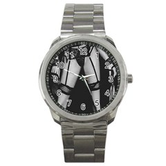Bdsm Erotic Concept Graphic Poster Sport Metal Watch by dflcprintsclothing