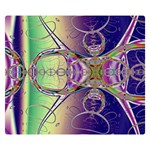 Fractal Abstract Digital Art Art Colorful One Side Premium Plush Fleece Blanket (Small) 50 x40  Blanket Front