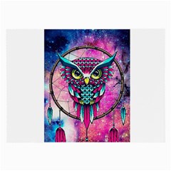 Owl Dreamcatcher Large Glasses Cloth by Jancukart