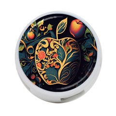 Ai Generated Apple Foliage 4-port Usb Hub (one Side) by Ravend