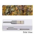 Rusty Orange Abstract Surface Memory Card Reader (Stick) Front