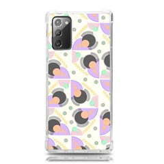 Pattern Pastel Drawing Art Samsung Galaxy Note 20 Tpu Uv Case by Ravend