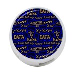 Art Pattern Design Background Graphic 4-Port USB Hub (One Side) Front