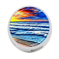 Sandy Beach Dreams 4-port Usb Hub (one Side) by GardenOfOphir