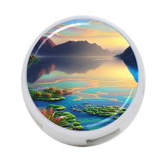 Breathtaking Sunset 4-port Usb Hub (one Side) by GardenOfOphir