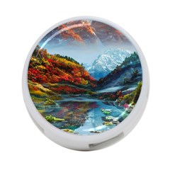 Breathtaking Landscape Scene 4-port Usb Hub (one Side) by GardenOfOphir