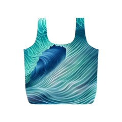 Summer Ocean Waves Full Print Recycle Bag (s)