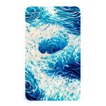Abstract Blue Ocean Wave Ii Memory Card Reader (Rectangular) Front