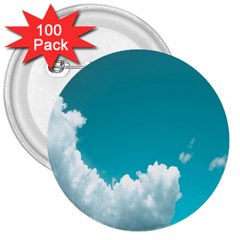Clouds Hd Wallpaper 3  Buttons (100 Pack)  by artworkshop