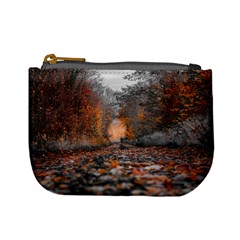 Breathe In Nature Background Mini Coin Purse by artworkshop