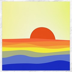 Sunset Nature Sea Ocean Canvas 20  X 20  by Ravend