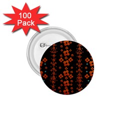 Oil Painted Bloom Brighten Up In The Night 1 75  Buttons (100 Pack)  by pepitasart