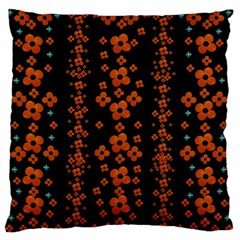 Oil Painted Bloom Brighten Up In The Night Standard Premium Plush Fleece Cushion Case (one Side) by pepitasart