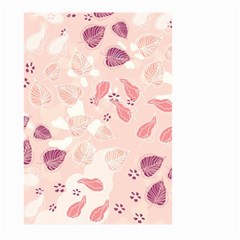 Leaves Foliage Boho Art Boho Style Pastel Nature Large Garden Flag (two Sides) by Ravend