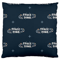 Space Dino Art Pattern Design Wallpaper Background Standard Premium Plush Fleece Cushion Case (one Side) by Ravend