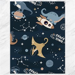 Space Theme Art Pattern Design Wallpaper Canvas 36  X 48  by Ravend
