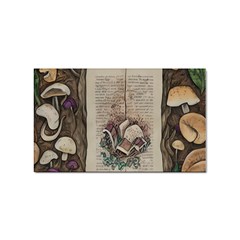 Charming Toadstool Sticker Rectangular (10 Pack) by GardenOfOphir