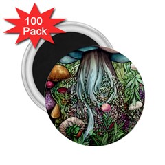 Craft Mushroom 2 25  Magnets (100 Pack)  by GardenOfOphir