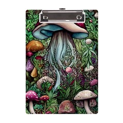 Craft Mushroom A5 Acrylic Clipboard by GardenOfOphir