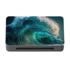 Tsunami Waves Ocean Sea Water Rough Seas Memory Card Reader With Cf by Pakemis