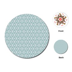 Pattern 12 Playing Cards Single Design (round) by GardenOfOphir