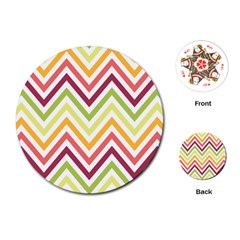 Pattern 40 Playing Cards Single Design (round) by GardenOfOphir