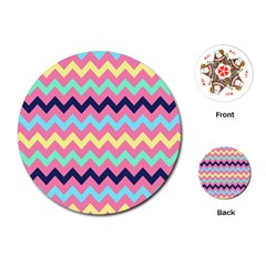 Pattern 114 Playing Cards Single Design (round) by GardenOfOphir