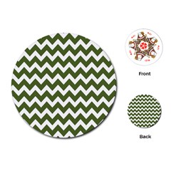 Pattern 126 Playing Cards Single Design (round) by GardenOfOphir